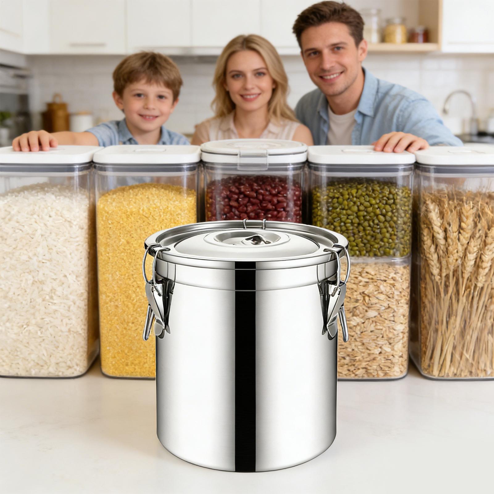6L Paslanmaz Çelik Hava Geçirm - Food Storage Jars Airtight incelemesi ve fiyatı