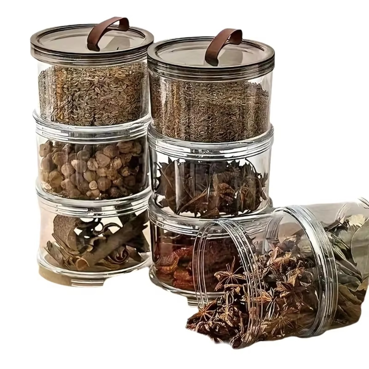 3 Katmanlı Yuvarlak El Tipi Ba - Food Storage Jars & Containers incelemesi ve fiyatı