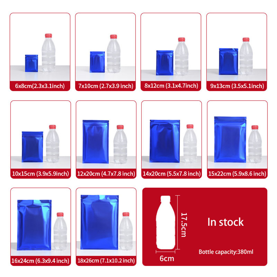 100 adet Mat Mavi Folyo Fermua - Food Storage Bag incelemesi ve fiyatı