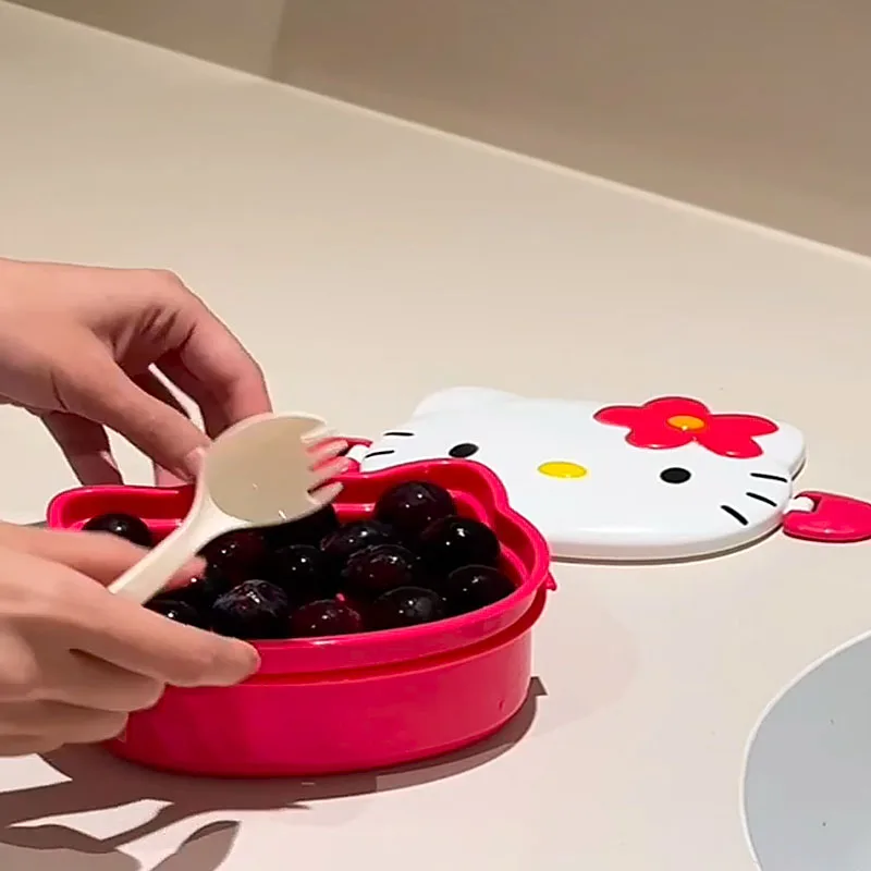 Sevimli Hello Kitty Şeklinde Ö - Food Storage No Plastic incelemesi ve fiyatı