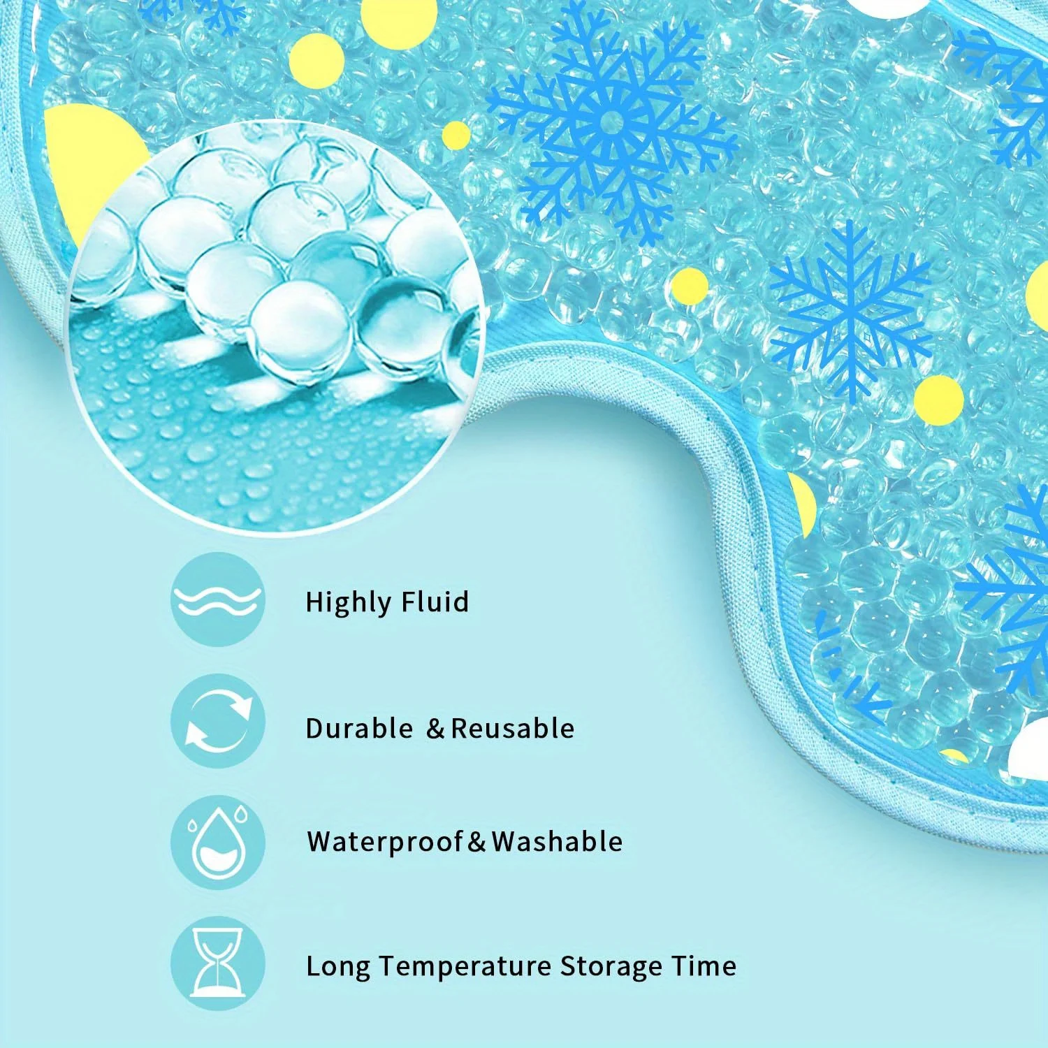 Jel Boncuklu Soğutma Göz Maske - Cold Pack Ice Gel incelemesi ve fiyatı