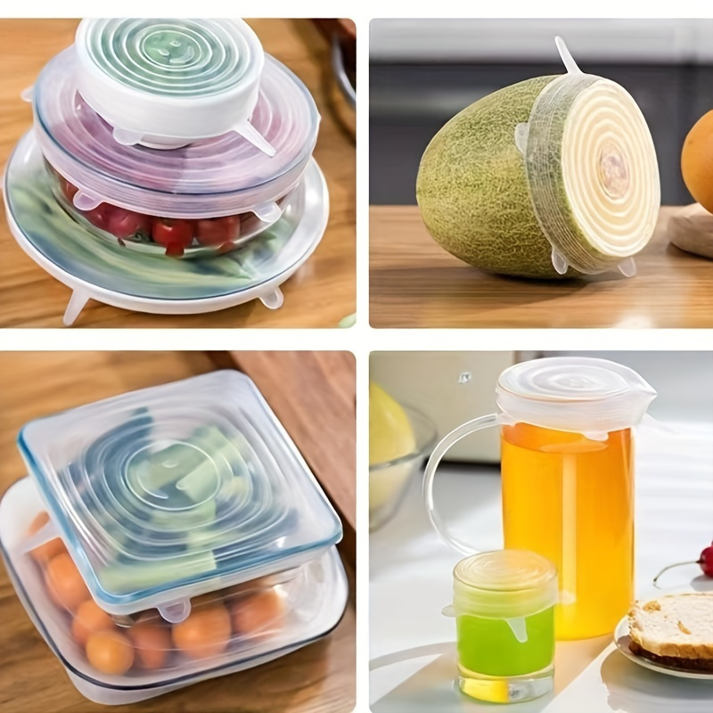6 adet Yeniden Kullanılabilir  - Silicone Stretch Lid incelemesi ve fiyatı