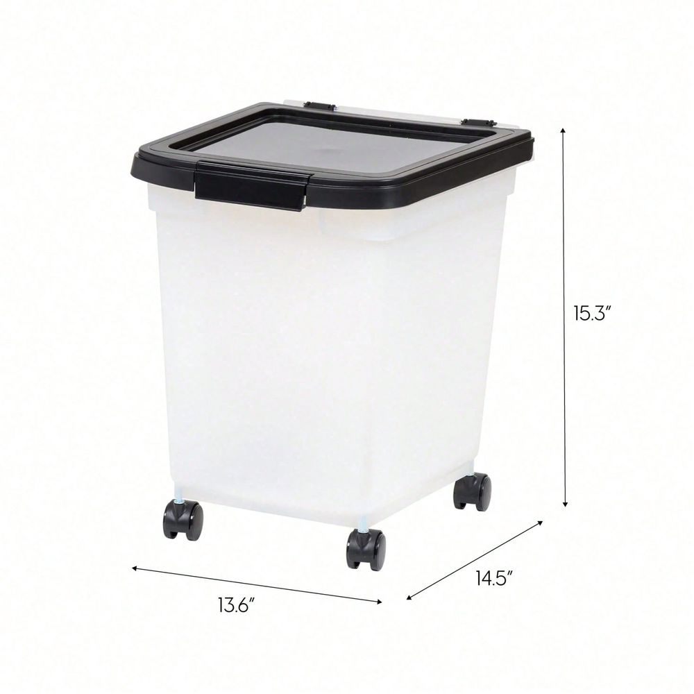 Şeffaf Plastik Tekerlekli ve K - Food Storage No Plastic incelemesi ve fiyatı