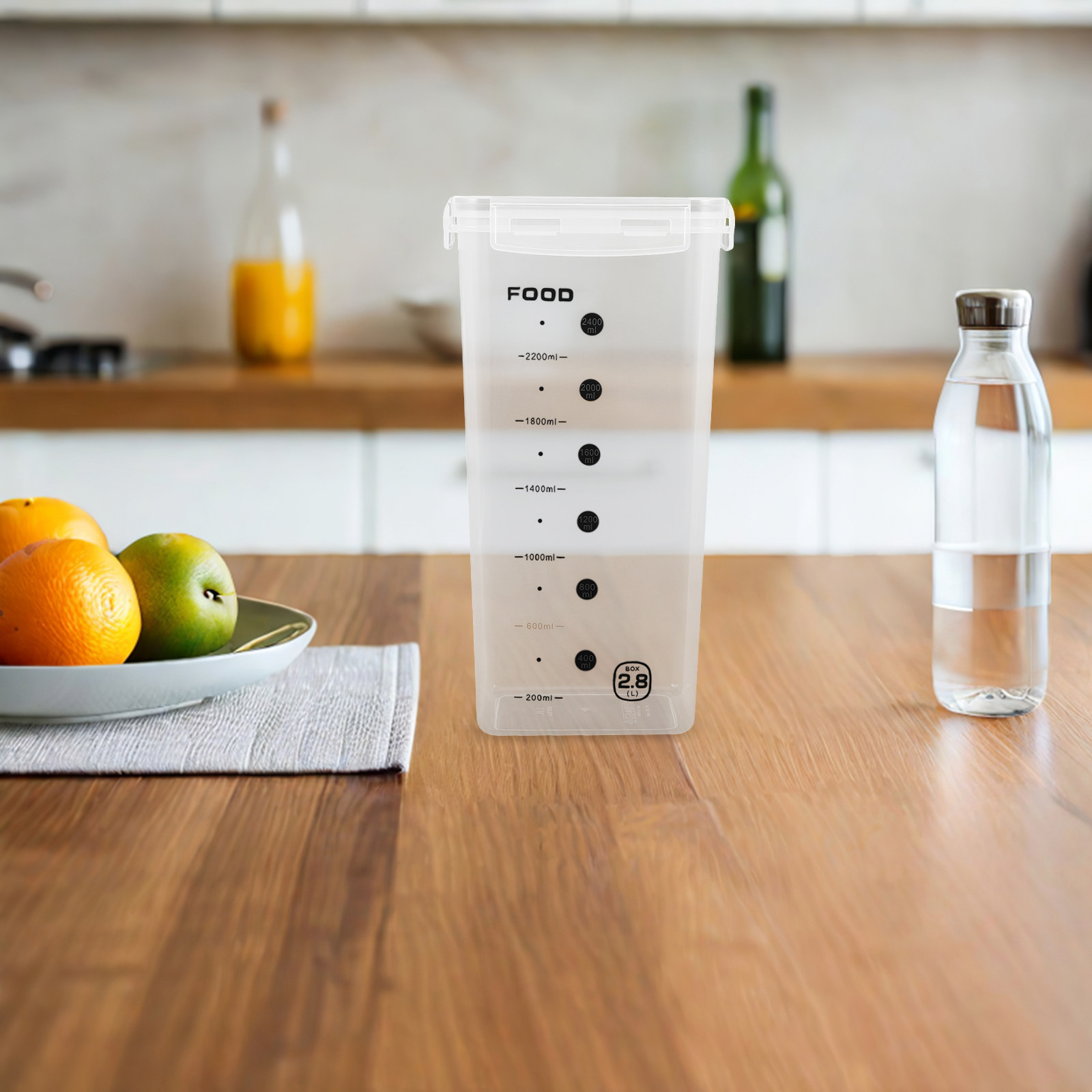 2 Adet Şeffaf Tahıl Saklama Ka - Food Storage Jars Airtight incelemesi ve fiyatı